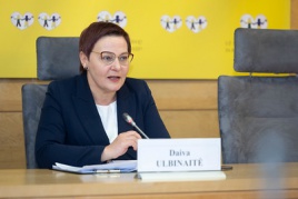 Seimo narė Daiva Ulbinaitė. Seimo kanceliarijos nuotrauka